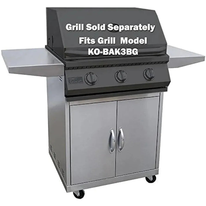 KoKoMo 3 Burner Grill Cart