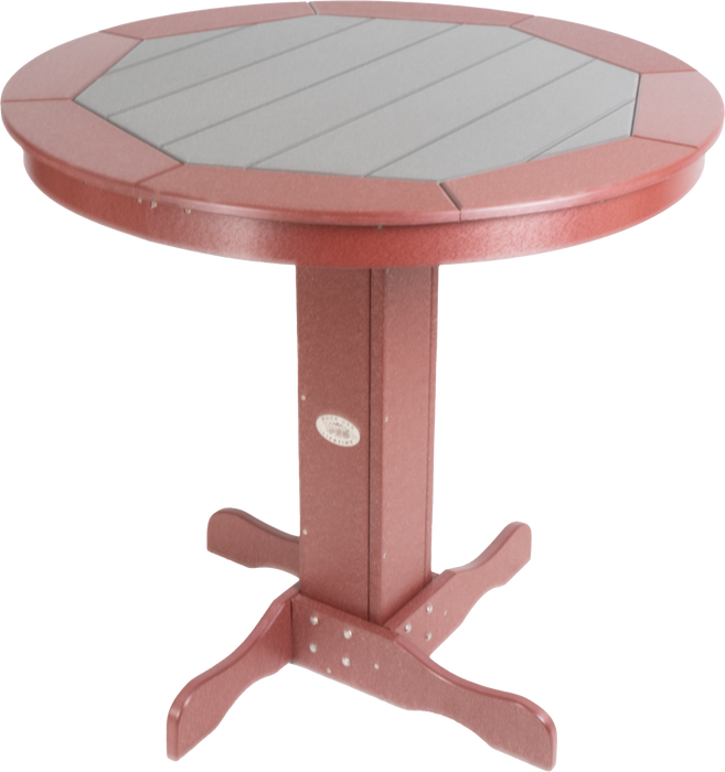 Buck Stove - Round Outdoor Dining Set With 4 Chairs