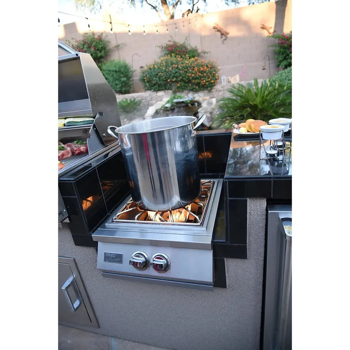 KoKoMo Grills - Built-in Power Burner with Removable Grate for Wok, KO-PB