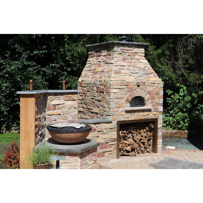 Chicago Brick Oven 500 DIY Kit  | Wood Fired Pizza Oven | 27" x 22" Cooking Surface, CBO-O-KIT-500