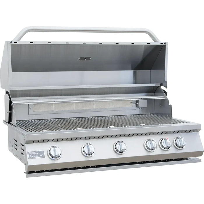 Kokomo Grills - 40” Built in Gas Grill (5 Burner/Back Burner) KO-BAK5BG