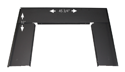 Buck Stove - Oversized Trim Kit for Model 74