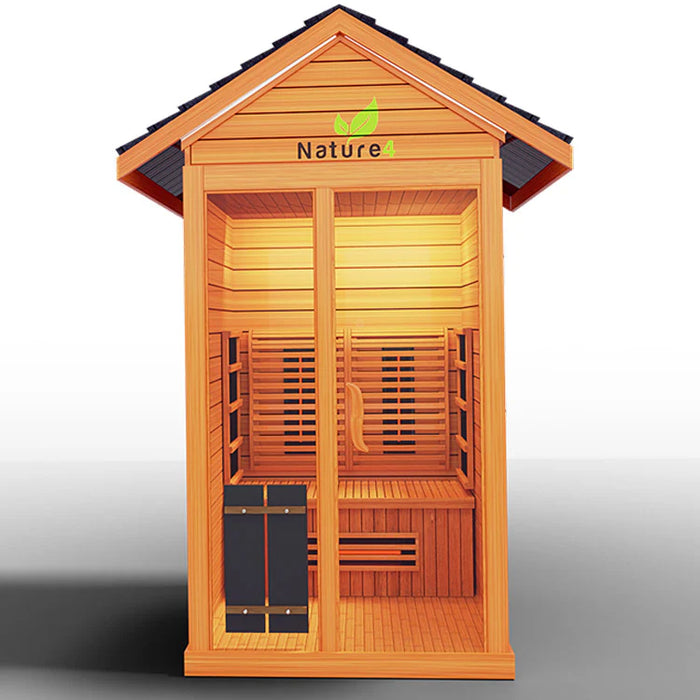 Medical Nature 4 - 1 Person Outdoor Infrared Sauna