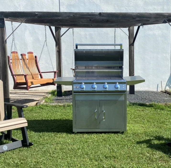 Buck Grill 4-Burner 32-Inch Gas Grill - BG 32BUCKGRILL