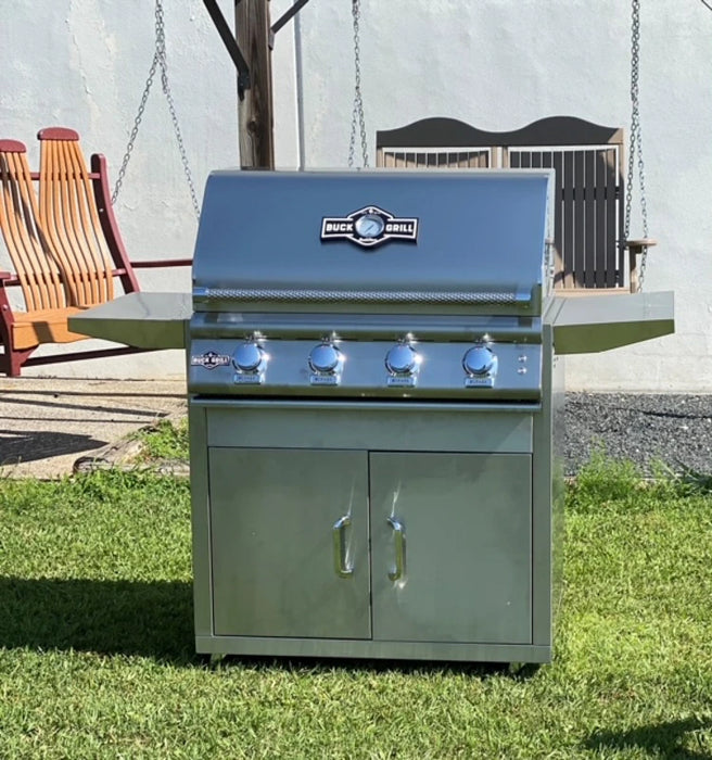 Buck Grill 4-Burner 32-Inch Gas Grill - BG 32BUCKGRILL