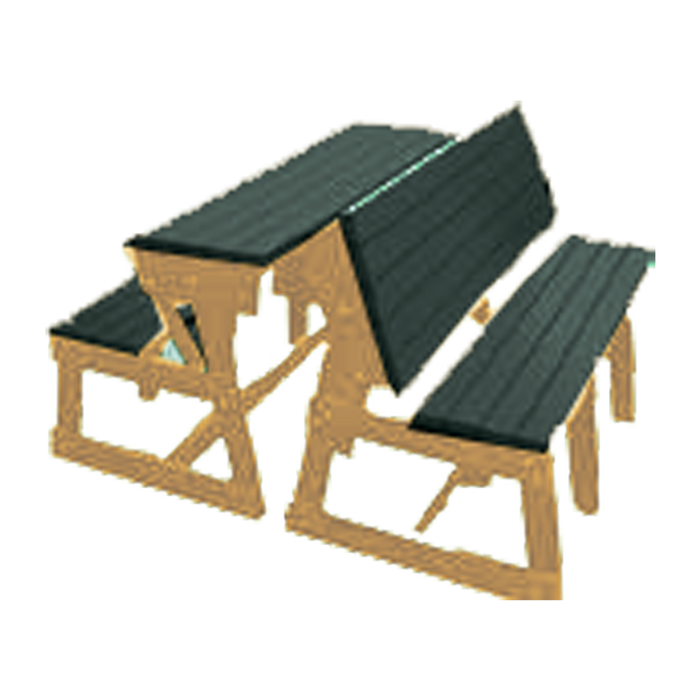 Buck Stove -  Picnic Table (5ft or 6ft) with 2 Benches  FF PTB, FF PTCB