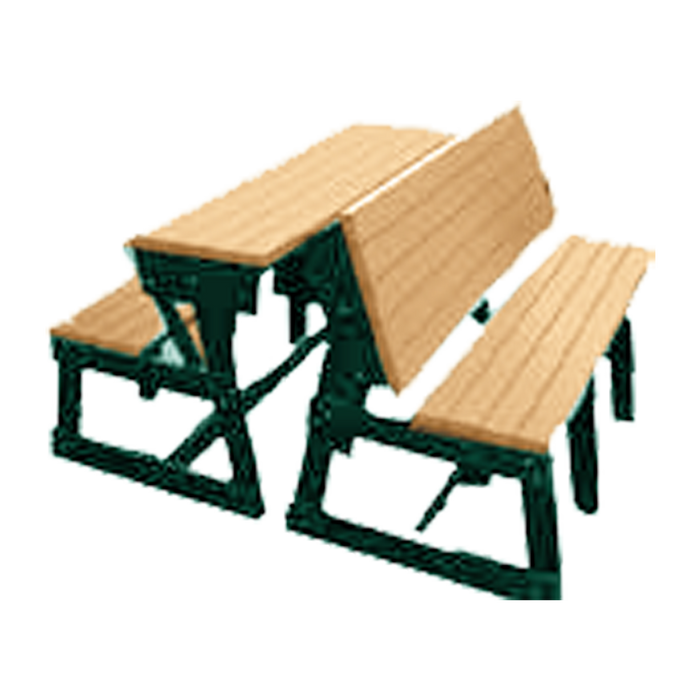 Buck Stove -  Picnic Table (5ft or 6ft) with 2 Benches  FF PTB, FF PTCB