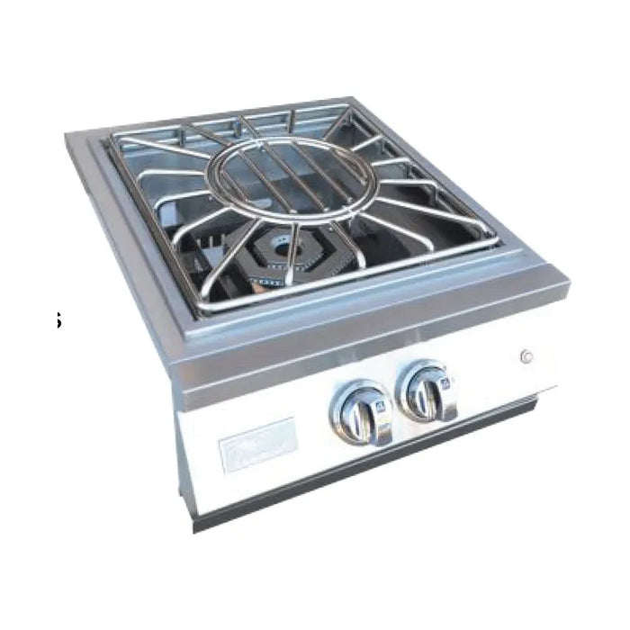 KoKoMo Grill - Professional Built-in Power Burner with Led Lights and Removable Grate for Wok, KO-PRO-PB