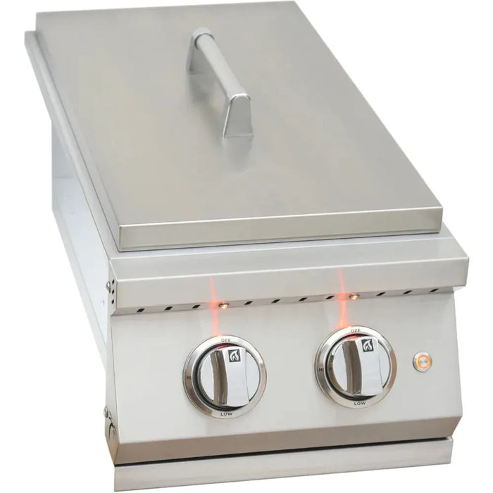 KoKoMo Grills - Professional Double Side Burner with removable cover, KO-BAK2BG-PRO