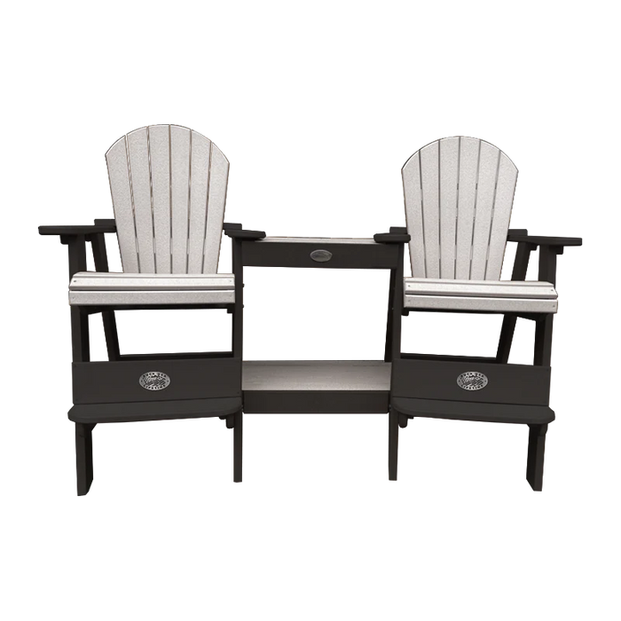 Buck Stove - Outdoor Pub Set With Fan Backed Chairs