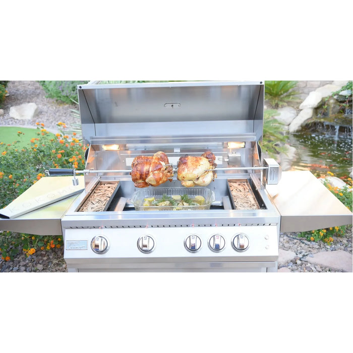 Kokomo Grills - 32” Professional Built in Gas Grill (4 Burner/Back Burner), KO-BAK4BG-PRO