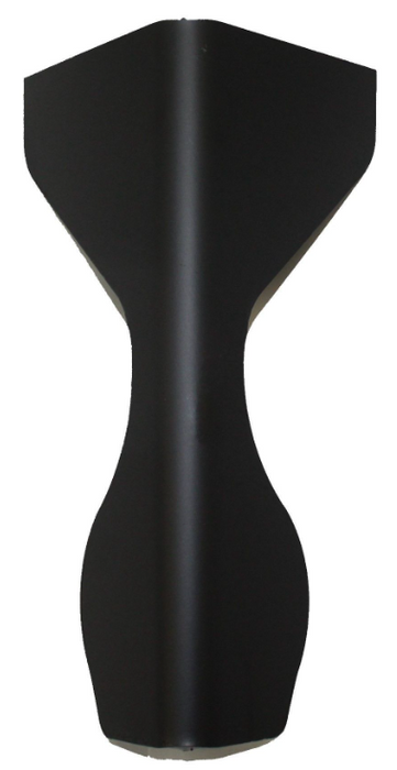 Buck Stove - Small Queen Anne Legs - BLACK - 7 3/4