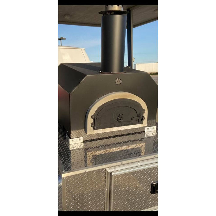 Chicago Brick Oven 750 Tailgater | Wood Fired Pizza Oven Trailer | 38" X 28", CBO-O-TAIL