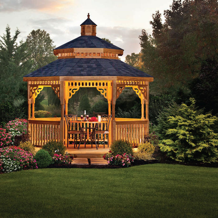 Gazebo Kit- Pressure-Treated Wood Octagon